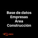 Base de Datos Empresas área Construcción 2023 (35.000 contactos).