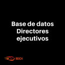 Base de datos Directores ejecutivos (23.004 Contactos).