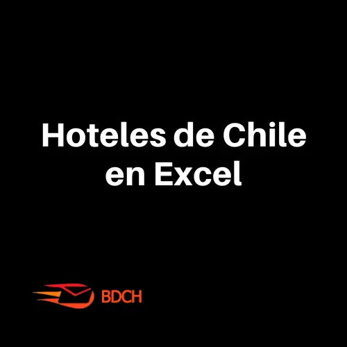 Base de datos Hoteles Chile 2025 (18.000 contactos) Basededatoschile.cl