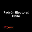 PADRON ELECTORAL EN EXCEL CHILE