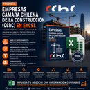 Empresas Cámara Chilena de la Construcción (CChC) en Excel 2026 | 800 Contactos