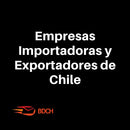 Empresas Importadoras & Exportadoras de Chile (11.300 Contactos), Basededatoschile.cl