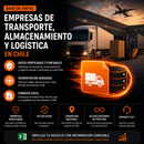 Base de Datos de empresas de transporte, almacenamiento y logística en Chile. 30.000 Contactos