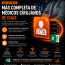 Base de datos más completa de Médicos Cirujanos de Chile 2026 (45.000 contactos)