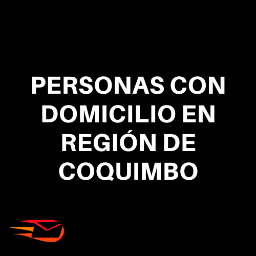 Personas con domicilio en región de Coquimbo 2023 (16.600 contactos) - Basededatoschile.cl | venta de contactos empresariales 