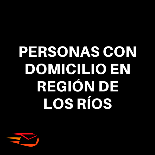 Personas con domicilio en región de Los Ríos 2023 (8.900 contactos) - Basededatoschile.cl | venta de contactos empresariales 