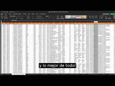 Base de datos  Personas del sector sur de RM 2026 (34.581 Contactos)