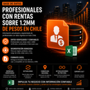 Base de datos de Profesionales con rentas sobre 1.2MM de pesos, año 2026 (151.596 contactos)