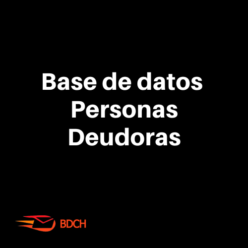 Base de datos Personas con deudas 400.000 mil datos, archivo excel descargable. - Basededatoschile.cl | venta de contactos empresariales 