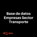 Base de Datos Sector Transporte 2023 (20.400 contactos).