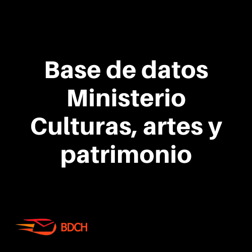Base de datos Ministerio de Cultura (180 contactos) - Basededatoschile.cl | venta de contactos empresariales 