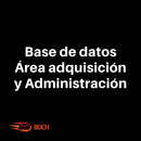 Base de datos área Adquisición y administración (6.500 Contactos) - Actualizada 2023.