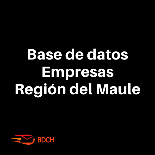 Base de datos empresas Región del Maule 2022 (4.526 Contactos) - Basededatoschile.cl | venta de contactos empresariales 