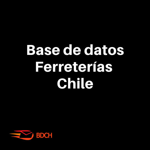 Base de Datos Ferreterías todo Chile (800 contactos) - Basededatoschile.cl | venta de contactos empresariales 