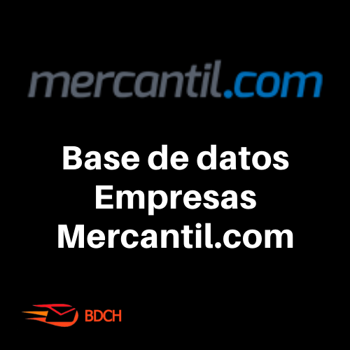 Base de datos registrados en Mercantil.com 2022 (300.000 Contactos) Actualizada. - Basededatoschile.cl | venta de contactos empresariales 