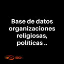 Base de datos de Organizaciones (605 contactos).