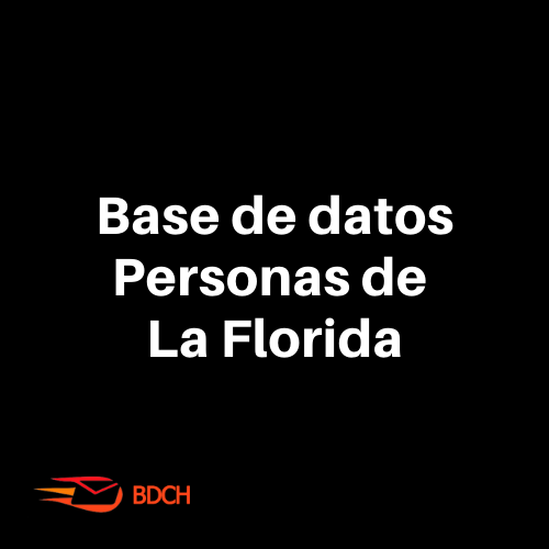 Base de datos de personas con domicilio en La Florida (41.401 contactos) - Basededatoschile.cl | venta de contactos empresariales 