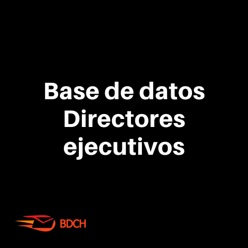 Base de datos Directores ejecutivos (23.004 Contactos).