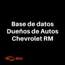 dueño de autos chevrolet