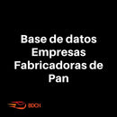 Base de datos Empresas Fabricantes de Pan (912 contactos).