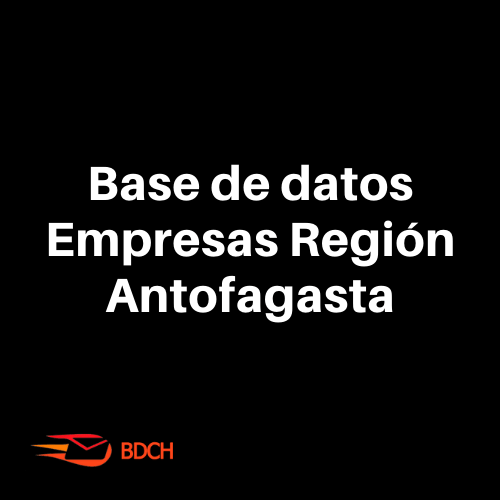 BASE DE DATOS EMPRESAS ANTOFAGASTA