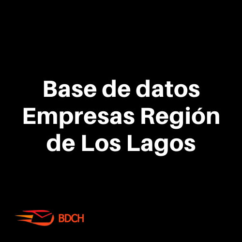 Base de datos empresas Región de Los Lagos (9.211 Contactos).