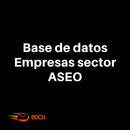 Base de Datos Empresas ASEO & LIMPIEZA (9.550 contactos).