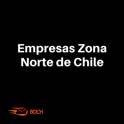 PACK | Base de datos empresas Zona Norte 2023 (37.230 Contactos) - Basededatoschile.cl | venta de contactos empresariales 