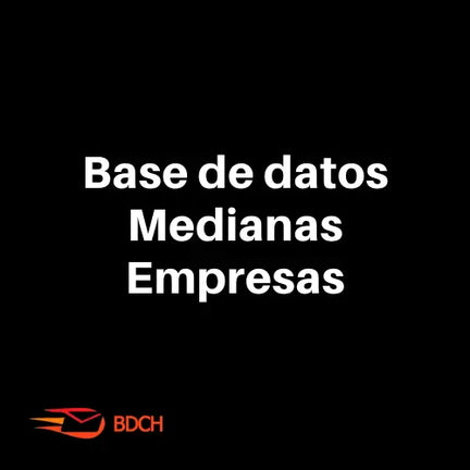 BASE DE DATOS MEDIANA EMPRESA