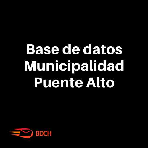 Base de datos Municipalidad Puente Alto (49 Contactos) - Basededatoschile.cl | venta de contactos empresariales 