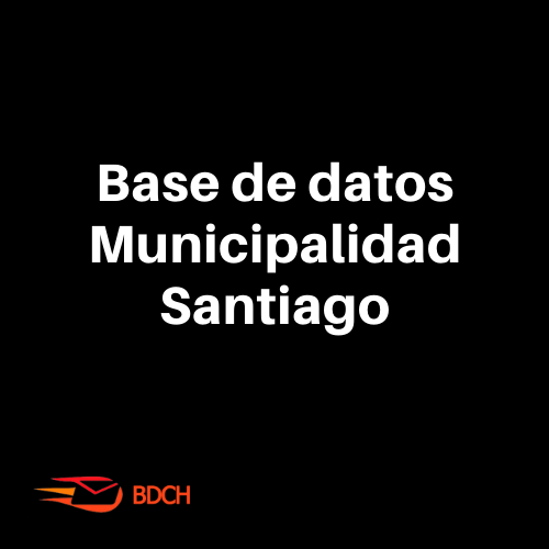 Base de datos Municipalidad de Santiago (262 Contactos) - Basededatoschile.cl | venta de contactos empresariales 