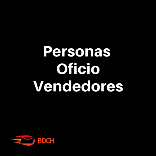 Base de datos personas VENDEDORAS (3.400 contactos) - Basededatoschile.cl | venta de contactos empresariales 